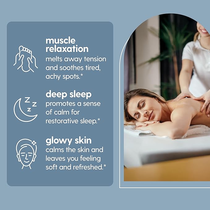 Magnesium Massage Oil for Sore Muscles, Feet, Joints and Leg Cramps, Helps with Sleeping and Post-Workout Recovery, for Sensitive Skin, 8 fl oz by M3