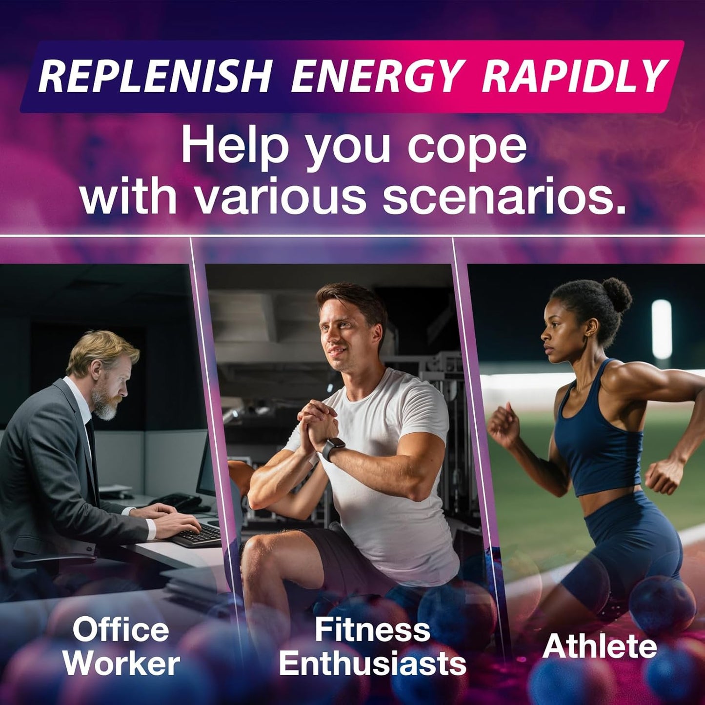 Creatine Monohydrate Gummies Complex 8500 MG for Men & Women, Creatine Monohydrate Supplement for Muscle Growth, Strength & Energy Support, Pre Workout Gummies 120 Count Blueberry