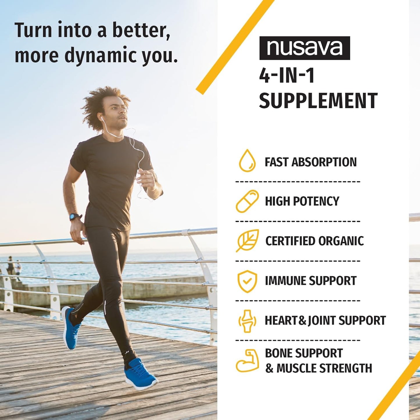 (4 Pack) Organic Vitamin D3 K2 Drops with MCT Oil Omega 3, 5000 IU - Maximum Strength Vitamin D Liquid, No Fillers, Non-GMO Liquid D3 for Faster Absorption and Immune Support, Unflavored, 4 Fl Oz