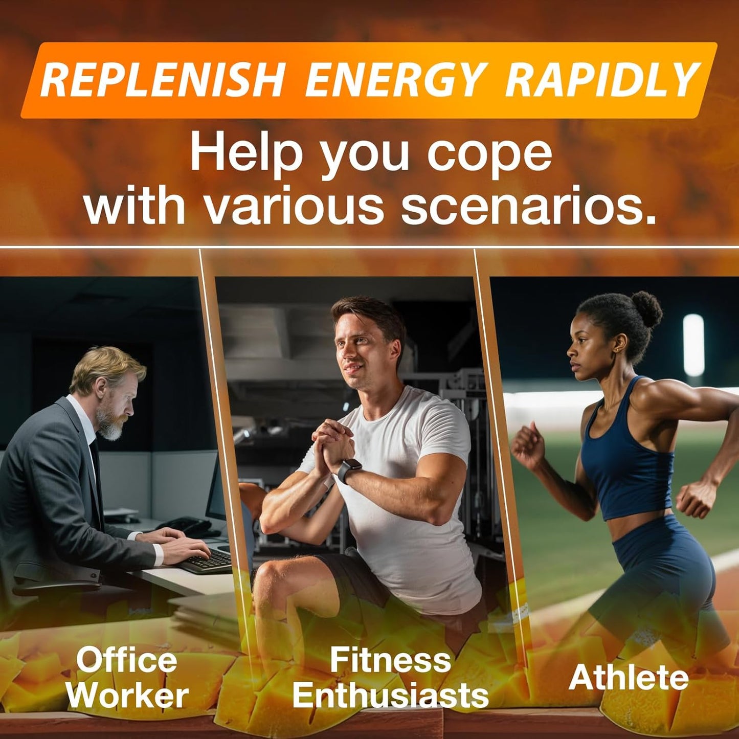 Creatine Monohydrate Gummies Complex 8500 MG for Men & Women, Creatine Monohydrate Supplement for Muscle Growth, Strength & Energy Support, Pre Workout Gummies 120 Count Mango Flavor