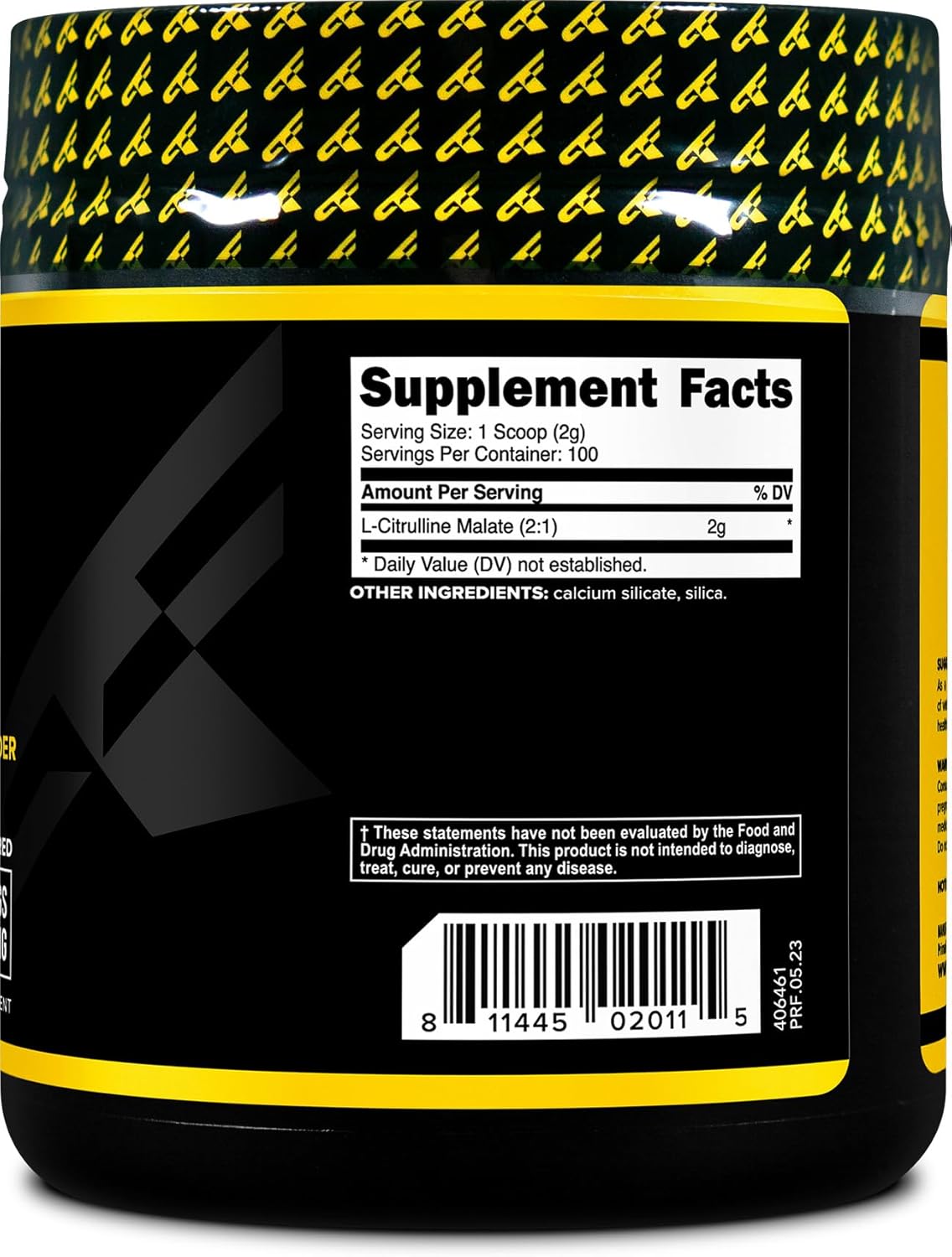 PrimaForce L-Citrulline Malate Powder, Unflavored Pre Workout Supplement, 200 grams - Boosts Energy, Aids Recovery, Enhances Strength Performance – Vegan, Non-GMO