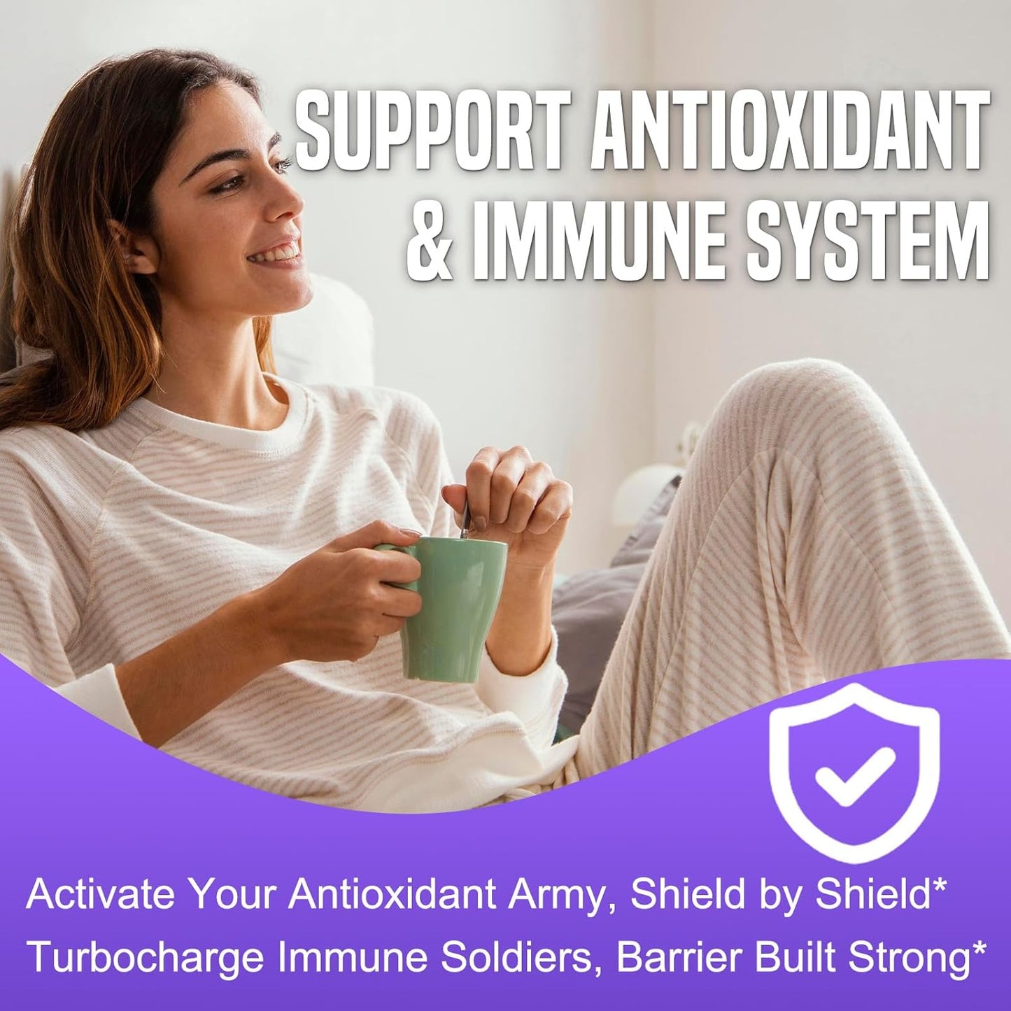 2 Pack N-Acetyl Cysteine Gummies for Kids & Adults, 1200mg N-Acetyl Cysteine Supplement with Selenium Zinc Vitamin C & E for Liver Health, Antioxidant, Immune System, 120 Count, Sugar Free