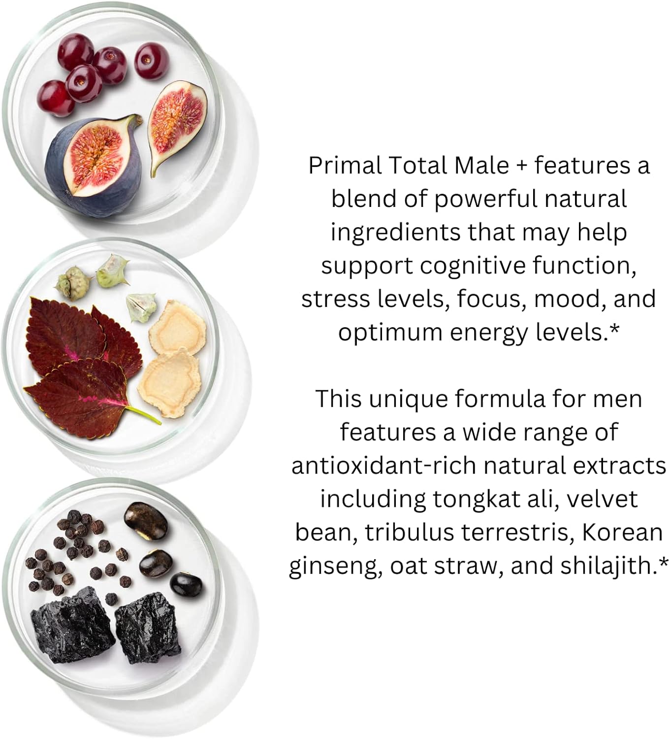 Primal Harvest Primal Total Male Natural Tribulus Terrestris, Fenugreek, Korean Ginseng, Maca Root Horny Goat Weed for Men Booster, Max Boost 90 Capsules…