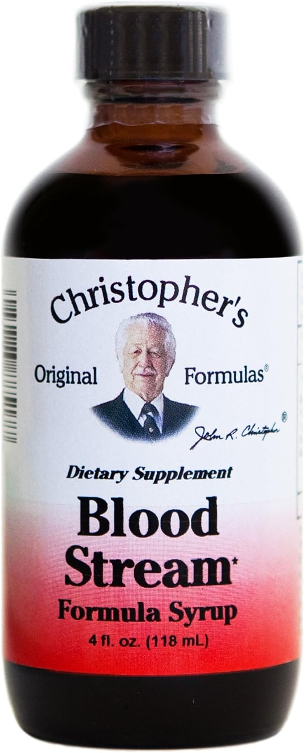 Dr. Christopher's Bloodstream Cleanse Syrup (Replaces Red Clover Combination) - 4 oz - Liquid