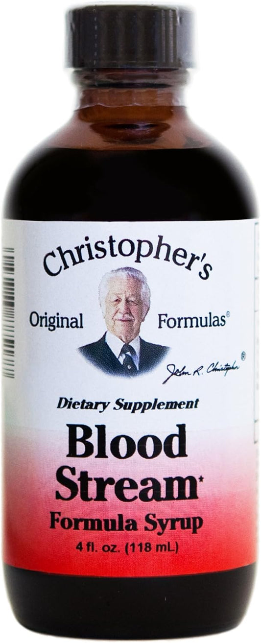 Dr. Christopher's Bloodstream Cleanse Syrup (Replaces Red Clover Combination) - 4 oz - Liquid