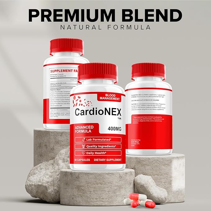 (1 Pack) CardioNEX Supplement, CardioNEX Capsules - Advanced Formula, Maximum Strength Reviews, 60 Capsules