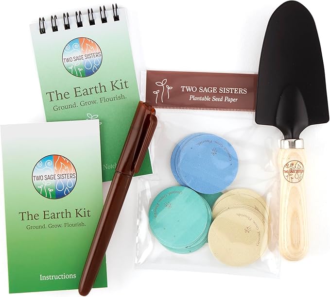 Element Kit Bundle - Self-Care Package for Women and Men – Give The Gift of Peace of Mind – Use The Elements to Practice Mindfullness - by Two Sage Sisters