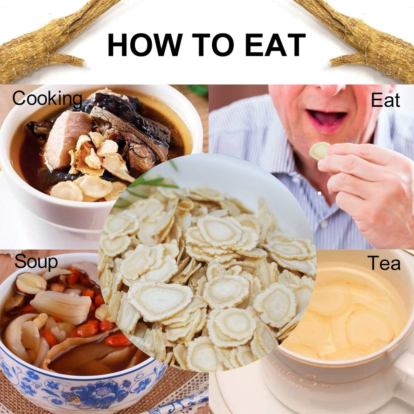 2 Boxes of American Ginseng Slices from Wisconsin,American Wisconsin Ginseng Slices Root for Tea, Energy for Men Women Mental Health Boosts Immunity, Gluten Free, 花旗參/西洋參Small Round 2Boxes of 4oz, 8oz