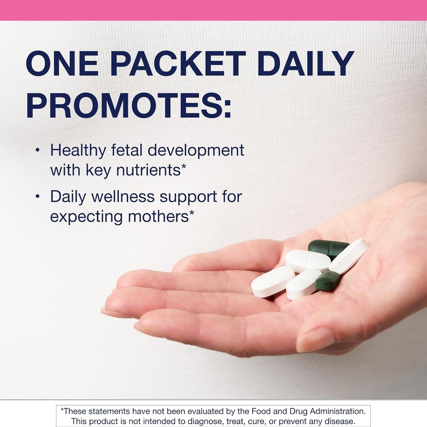 Metagenics Fem Prenatal - Prenatal Vitamin & Minerals Supplement* - Prenatals for Women* - with Vitamin C, Iodine & Biotin - Multivitamins Gentler to The System - 30 Packets