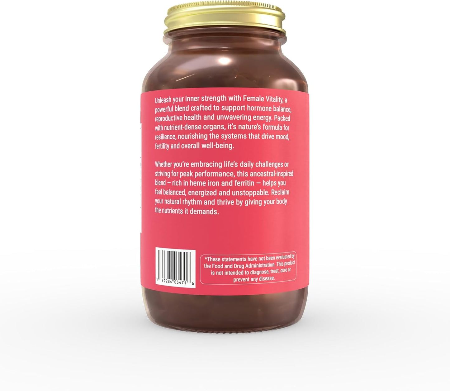 MK Supplements, Female Vitality, Women's Supplements - Supports Reproductive Health and Hormone Balance (150 Capsules - 30 Servings) Nutrient Dense Supplement, Vitamins, Minerals and Peptides