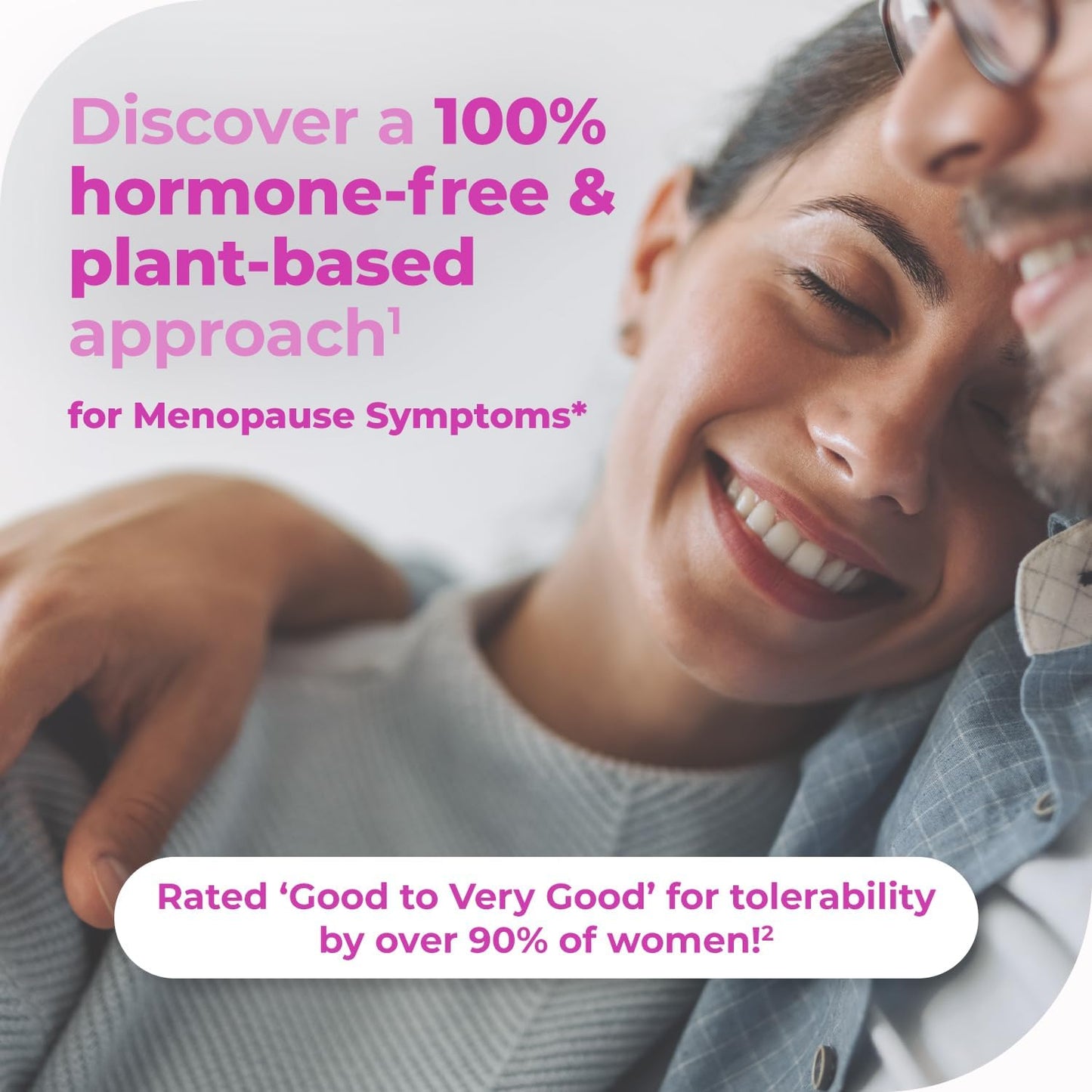 Menopause Symptoms Relief - Clinically Proven Ingredients - Menopause Supplements - Black Cohosh - Estrogen-Free - Made in Germany - 120 Tablets