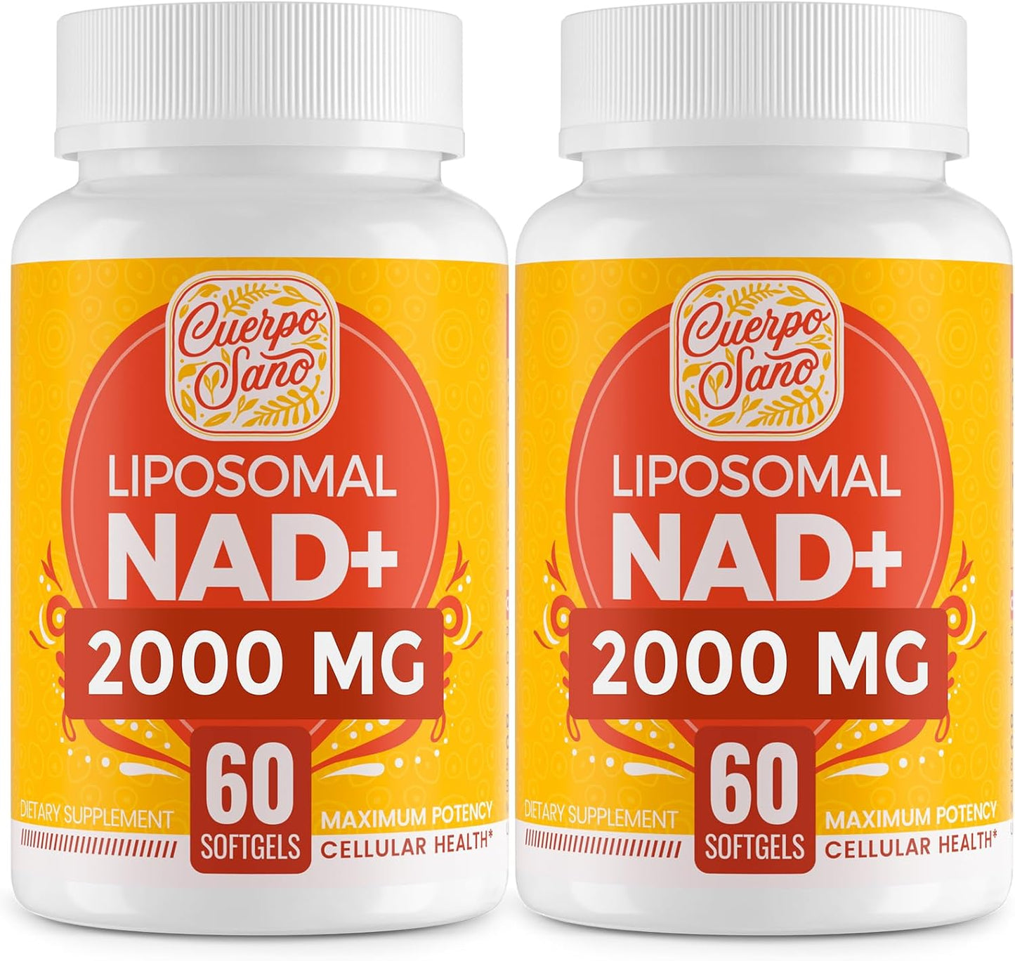 2000 MG NAD Supplement, Liposomal NAD+ with High Absorption, More Efficient Than Nicotinamide Riboside, Pure & Plus Boosting Supplement, Aging Defense, Metabolism & Cellular, 120 softgels