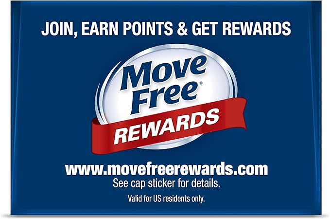 Move Free Ultra Triple Action Joint Support Supplement - Type II Collagen Boron & Hyaluronic Acid - Supports Joint Comfort, Cartiliage & Bones in 1 Tiny Pill Per Day, 30 Tablets (30 servings)*