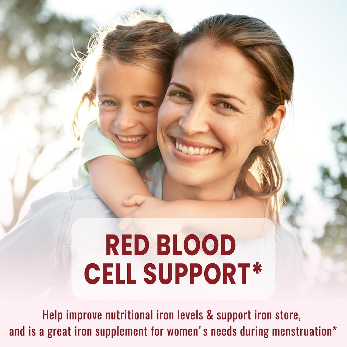 (2 Pack) Liquid Iron Supplement for Women & Men Iron Drops Iron Supplements for Anemia with Folate, Vitamin C, B12 for Red Blood Cell Support-Strawberry, 4 Fl Oz