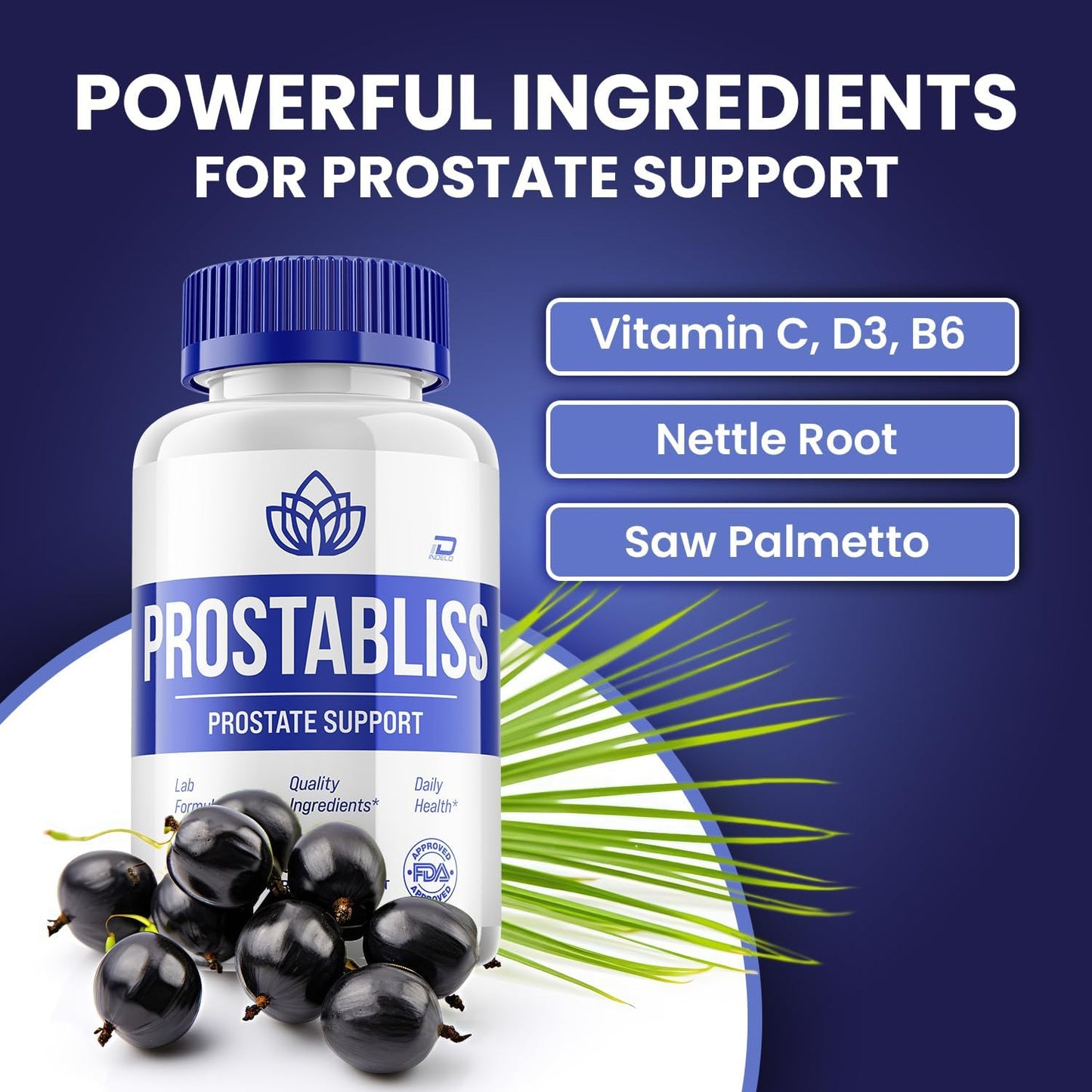 Prostabliss Supplement for Men – Prosta Bliss Pills Advanced Formula Supplements for Men Health Supplement, Reviews (3 Pack - 180 Capsules)