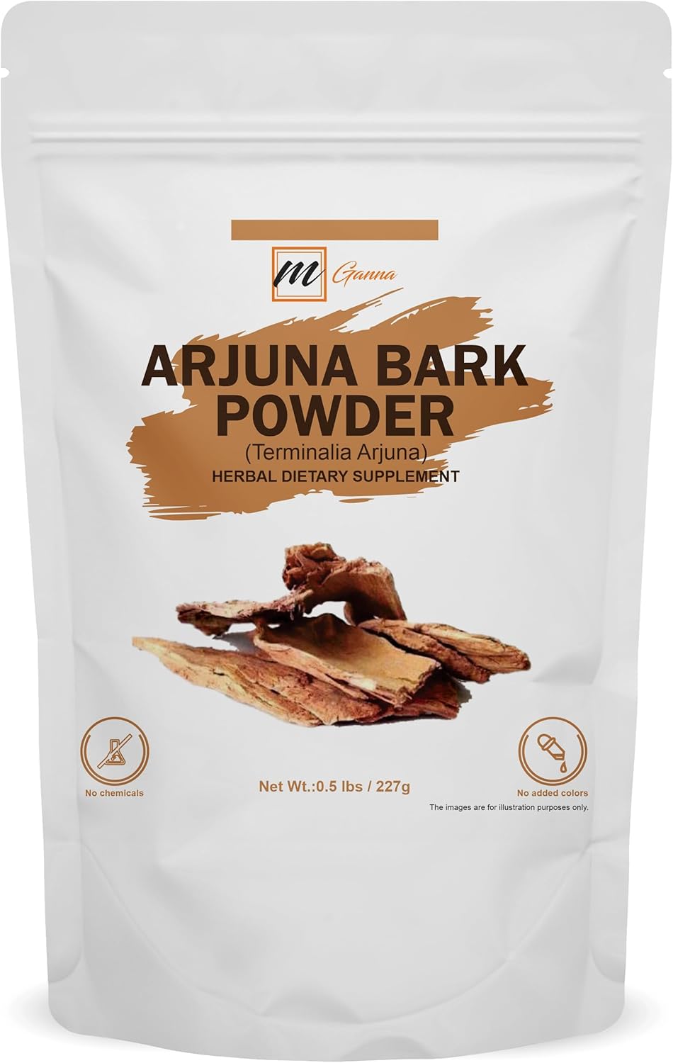 100% Natural Arjuna/Terminalia Arjuna Powder 0.5 LBS / 227 GMS for Health and Skin Care