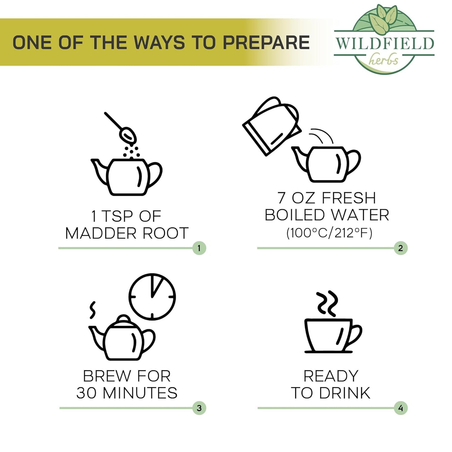 1.8 oz. Dried Madder Root Herb Tea (Rubia Tinctorum) Dried Cut Madder Roots Herbal Tea - 50g