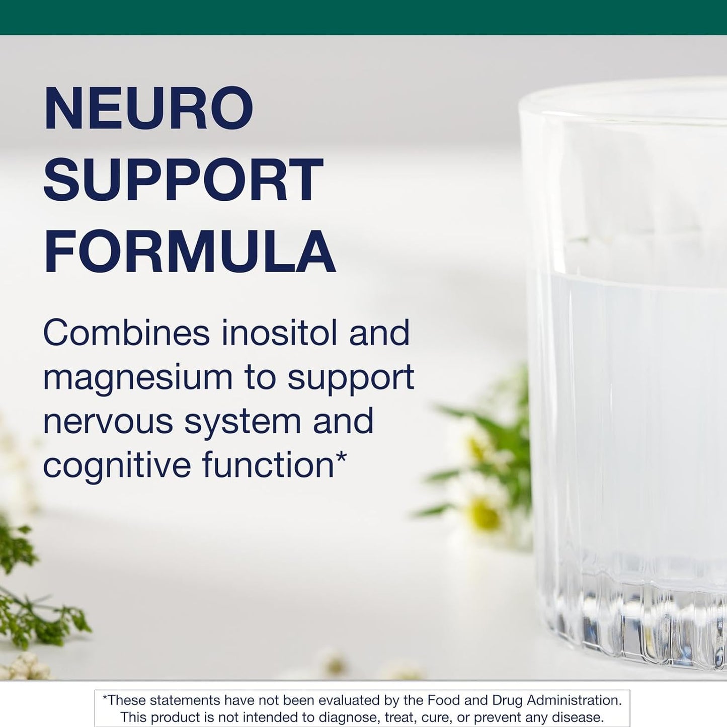 Metagenics Myo-Inositol Plus - Magnesium Supplement for Neuro Health* - with Myo-Inositol, Citric Acid & Magnesium - Supplements for Nervous System & Brain Function* - 7.8 Oz - 30 Servings
