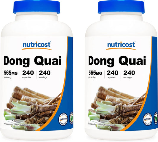 Nutricost Dong Quai 565mg, 240 Capsules (2 Bottles)