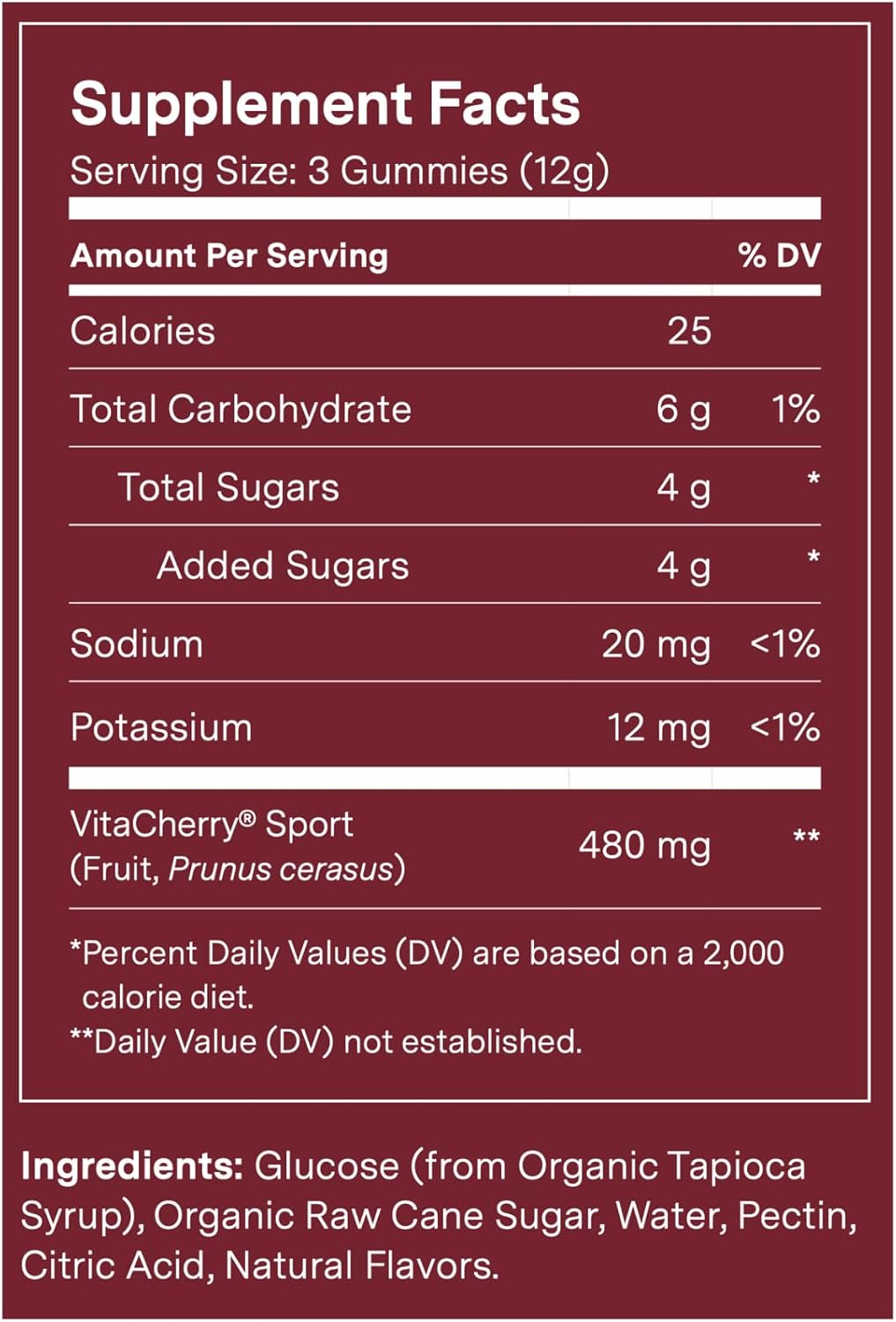 For Wellness Recovery Gummies Restore | Tart Cherry Energy Supplements with Electrolytes for Muscle Soreness, Post-Workout Performance & Recovery | Vegan, Non-GMO, 30 Count