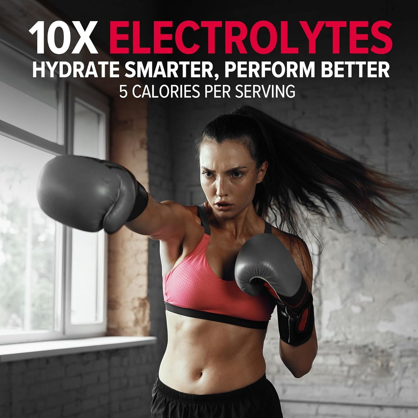 10X Health Electrolytes Powder Drink Mix Strawberry Lemonade w/Potassium, Magnesium & Mediterranean Sea Salt - Sugar-Free Electrolytes Powder - Non-GMO Electrolyte Packets - 30 Stickpacks