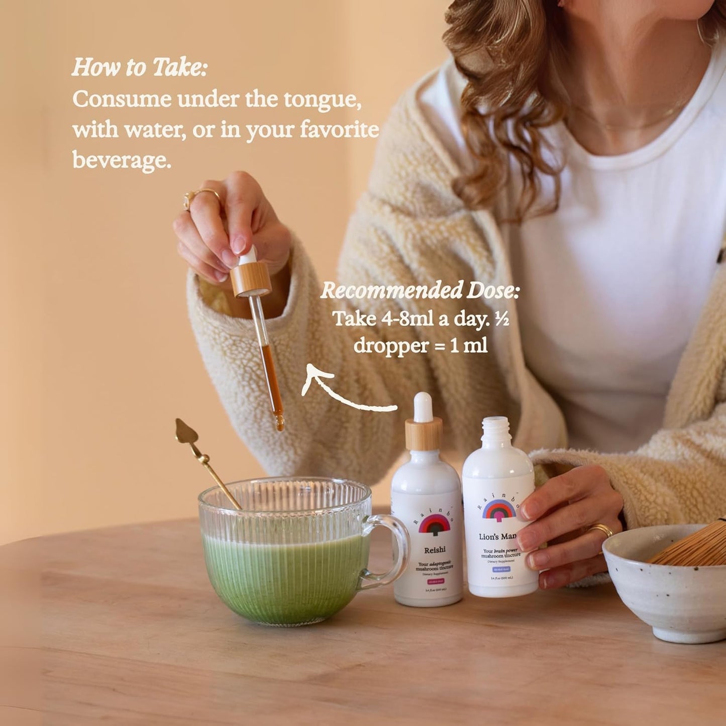 11:11 Multi Mushroom Tincture - 11-in-1 Dual Extract Mushroom Blend - Comprehensive Immune Support, Brain Support, Liquid Lion's Mane & Turkey Tail, Vegan, Non GMO, 3.4 fl oz