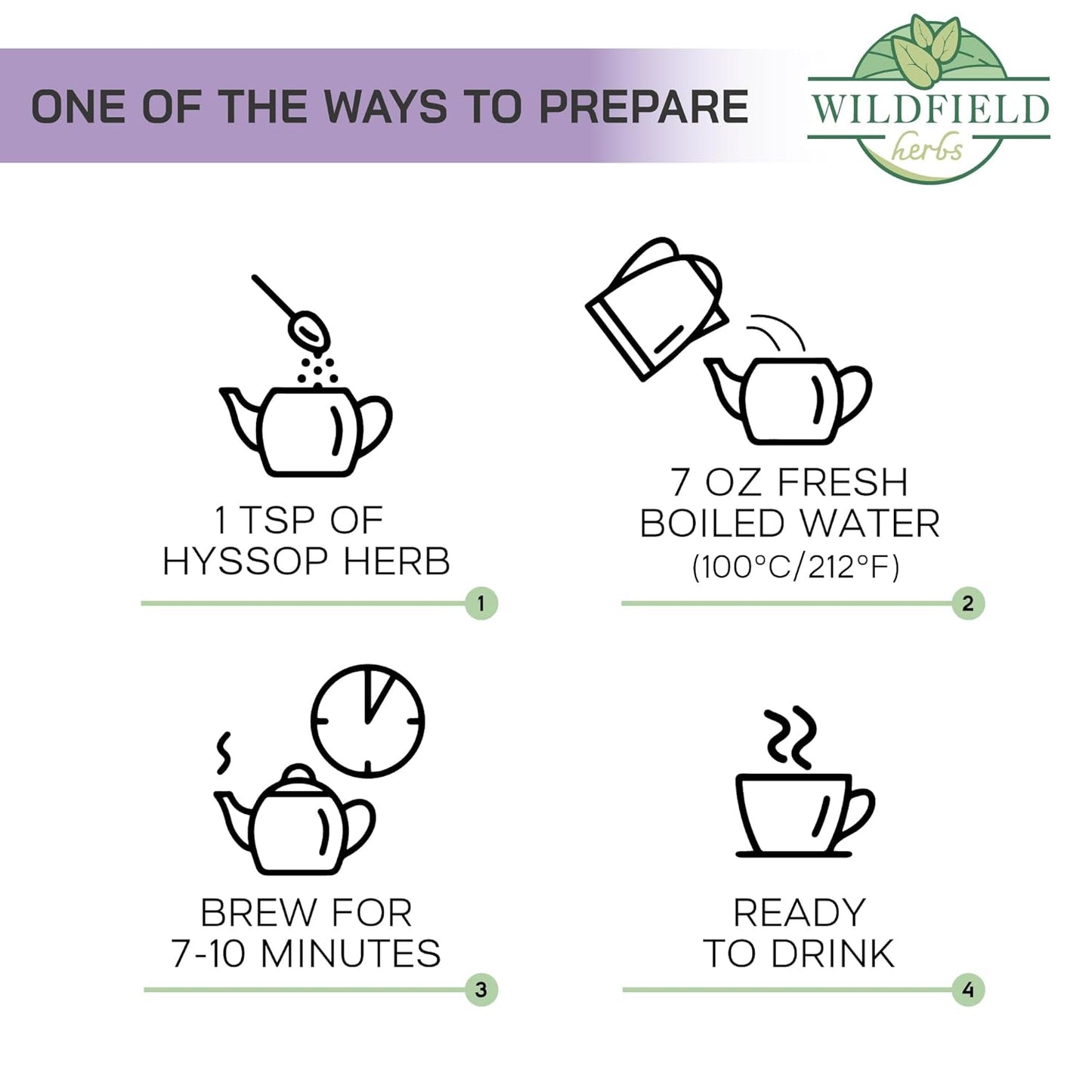 3 oz. Hyssop Dried Herb Hyssop Tea Herbal (Hyssópus Officinális) - 85 g Hyssops Hysopp Herb Hisopo