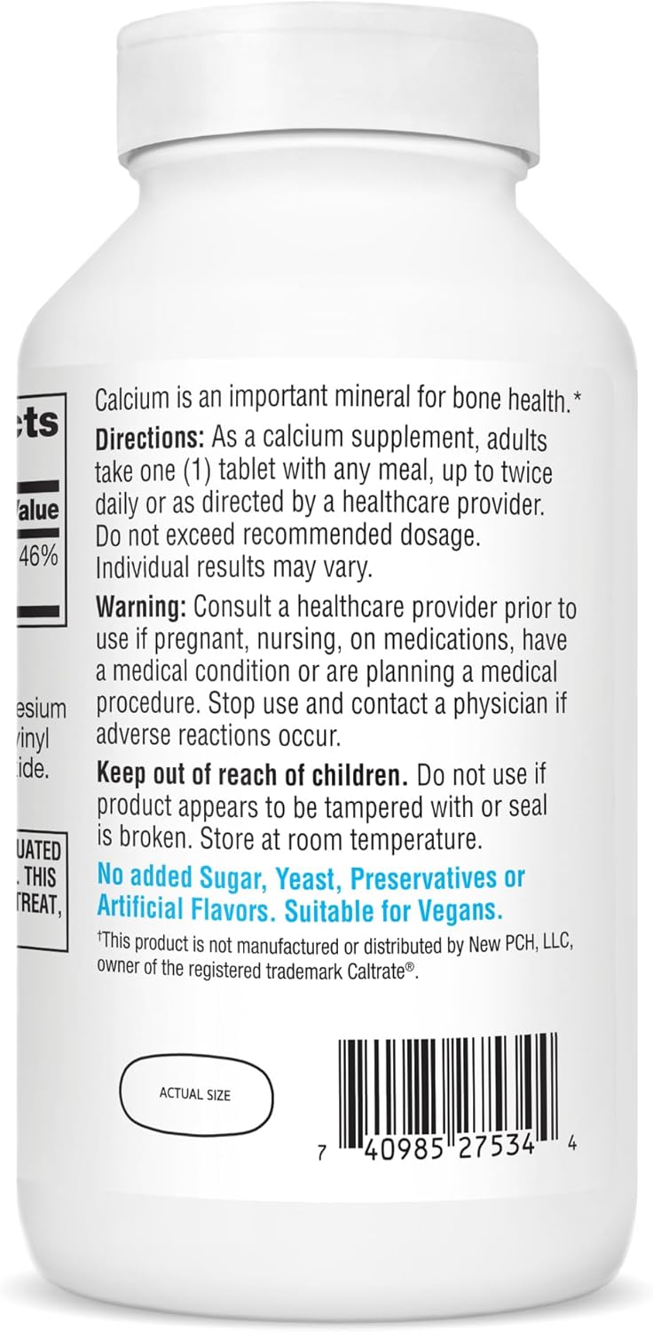 21st Century Calcium Supplement, 600 mg, 400 Count