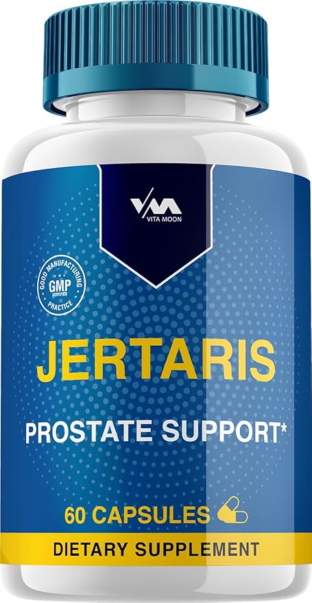 (1 Pack) Jertaris Advanced Formula Pills, Jertaris Support Supplement, Overall Wellness, Maximum Strength (60 Capsules)