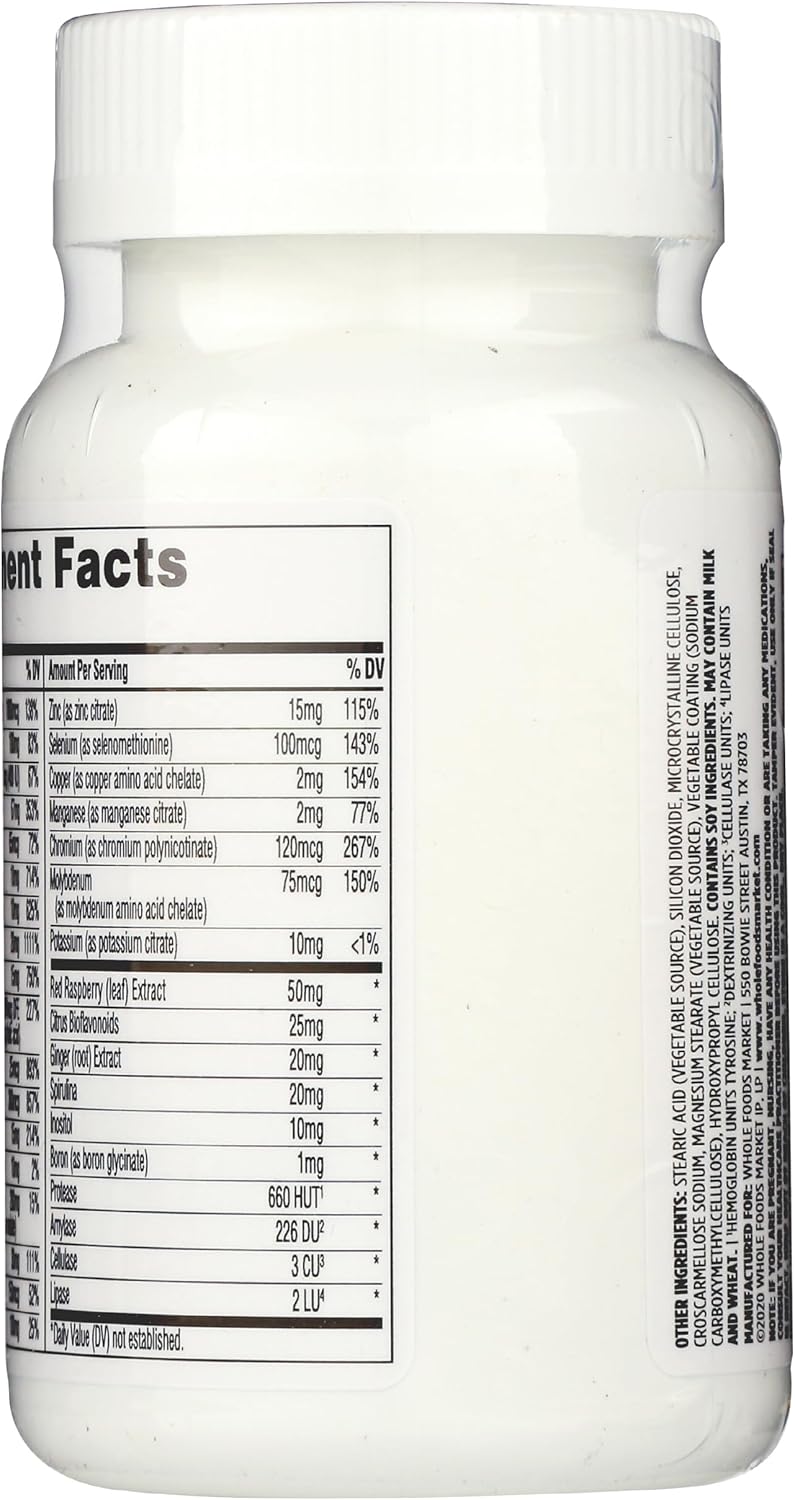 365 by Whole Foods Market, Prenatal Multivitamin with Iron, Vegetarian, 90 Count