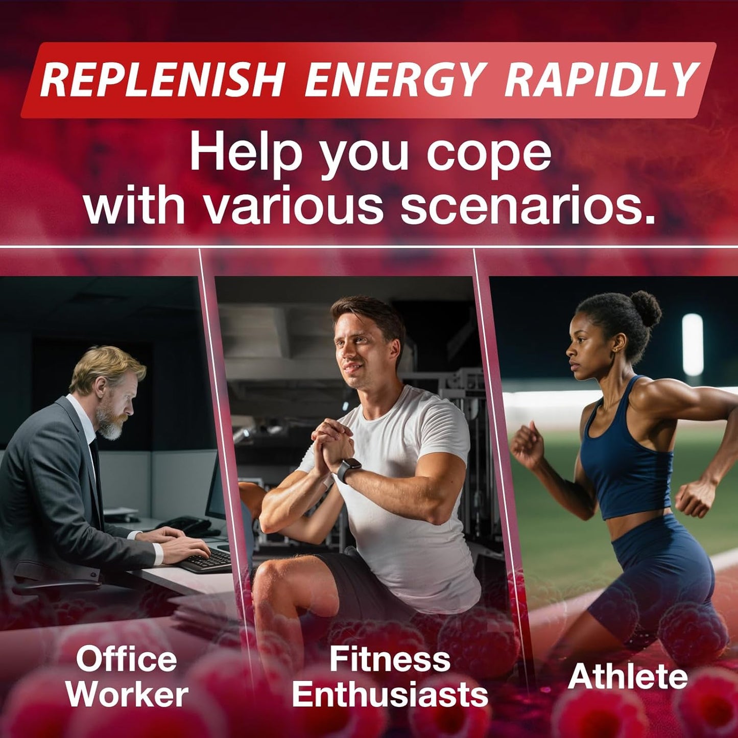 Creatine Monohydrate Gummies Complex 8500 MG for Men & Women, Creatine Monohydrate Supplement for Muscle Growth, Strength & Energy Support, Pre Workout Gummies 120 Count Raspberry Flavor