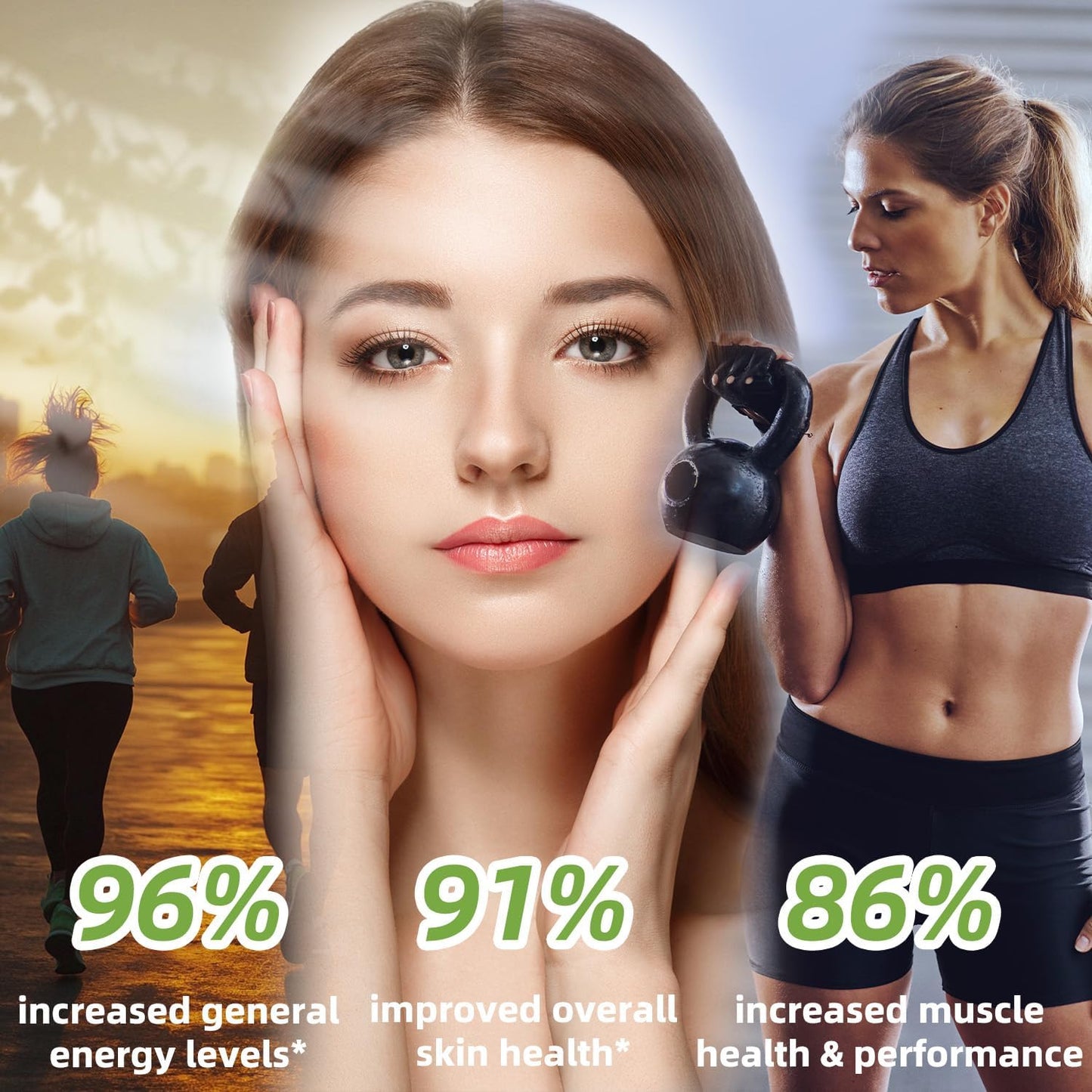 2 Pack NAD Supplements for Women & Men, NAD Nicotinamide Riboside Resveratrol 900mg & Quercetin, Niacin, Collagen, Biotin, Liquid NAD Plus Supplement NR900 For Anti-Aging Skin Energy Longevity Focus