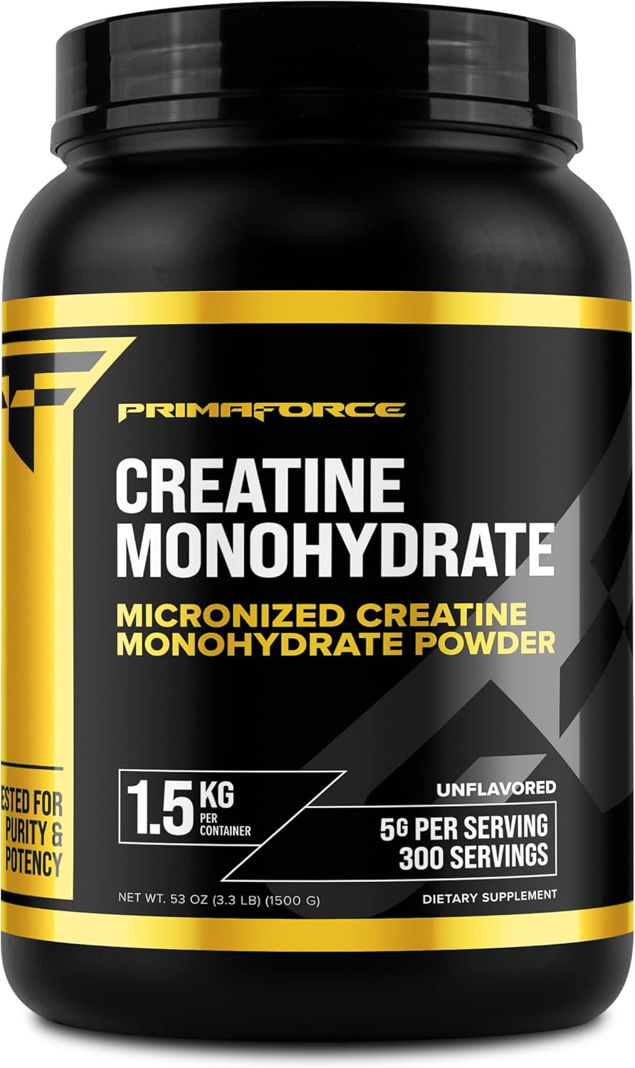Primaforce Creatine Monohydrate Supplement – 1.5 KG - Micronized Powder