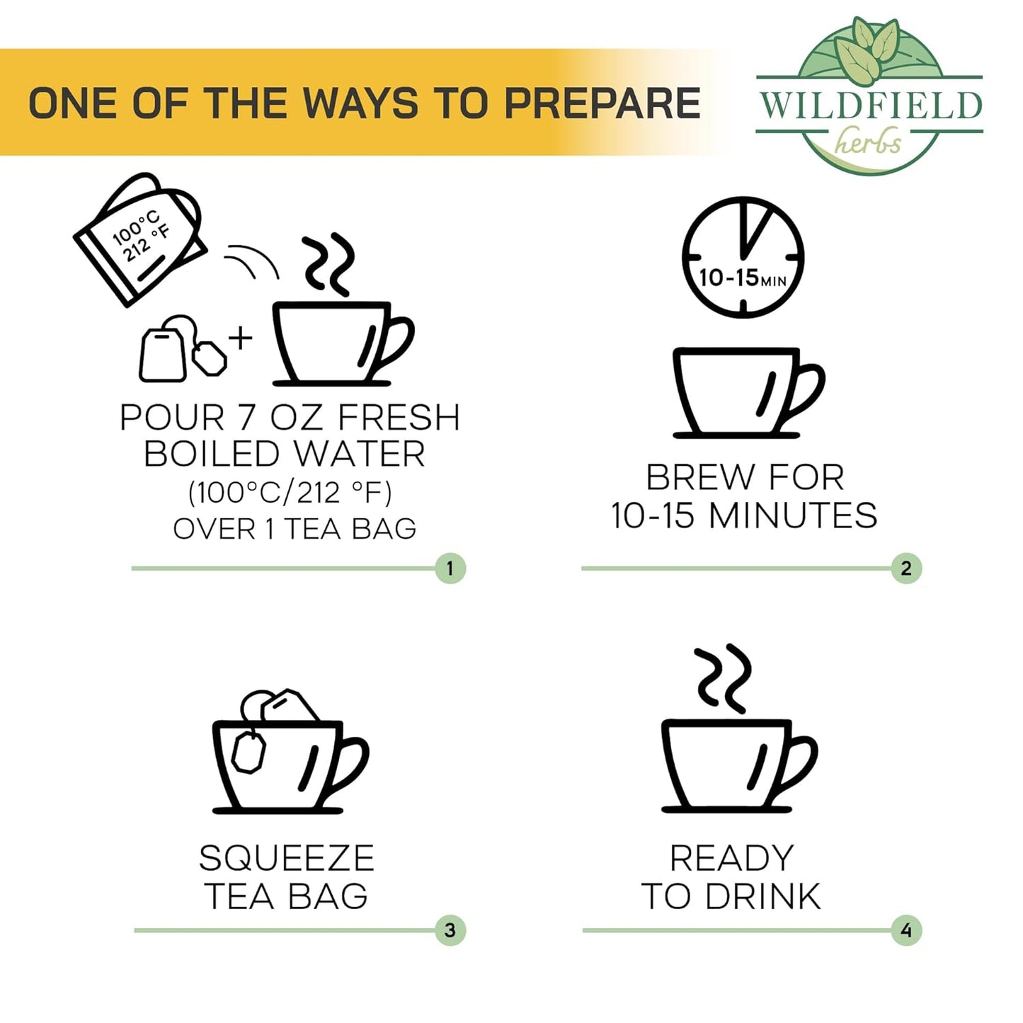 30 Bags Agrimony Herb Dried Cut Agrimony Flower Tea (Agrimonia Eupatoria L.) - 24 Count 2g Tea Bags Agrimonia Flor De Hierba De San Guillermo