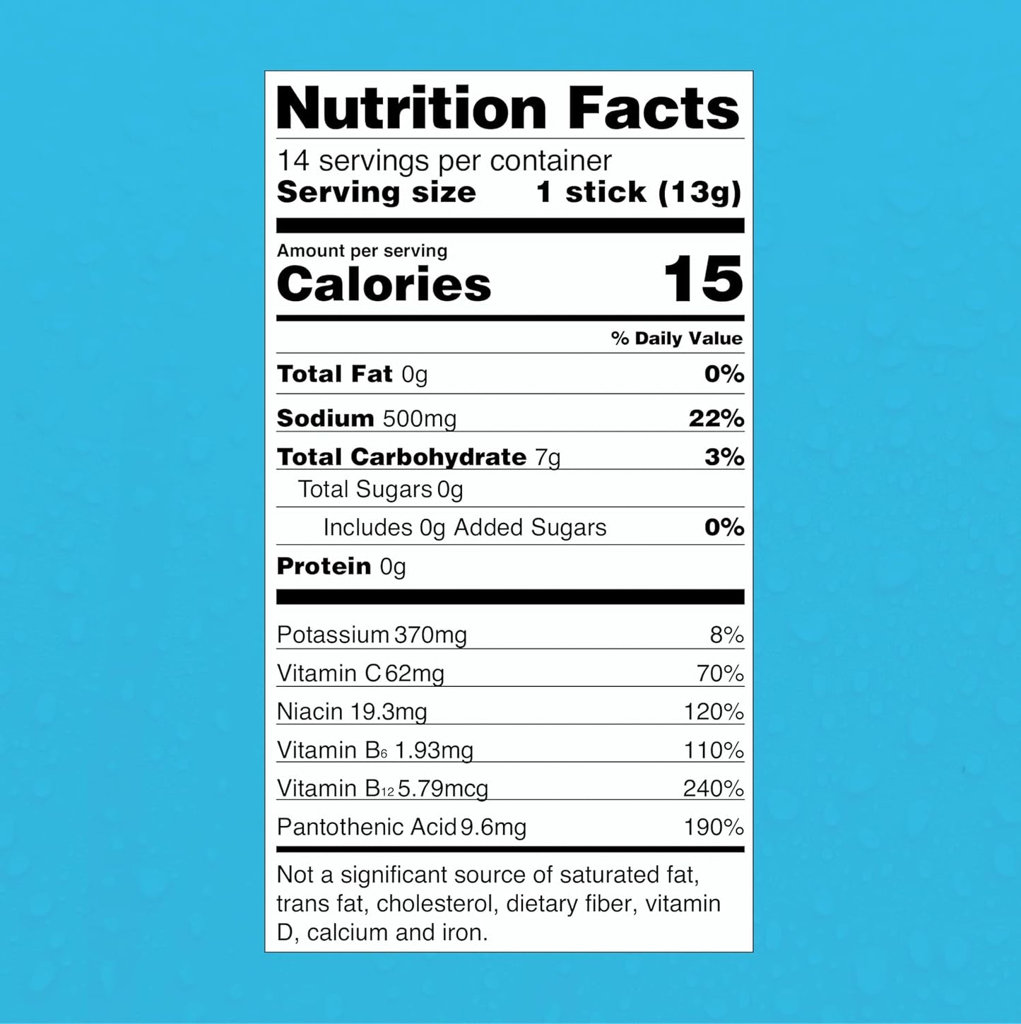 Liquid I.V.® Hydration Multiplier Sugar Free - Strawberry Watermelon | Electrolyte Powder Drink Mix | 1 Pack (14 Servings)