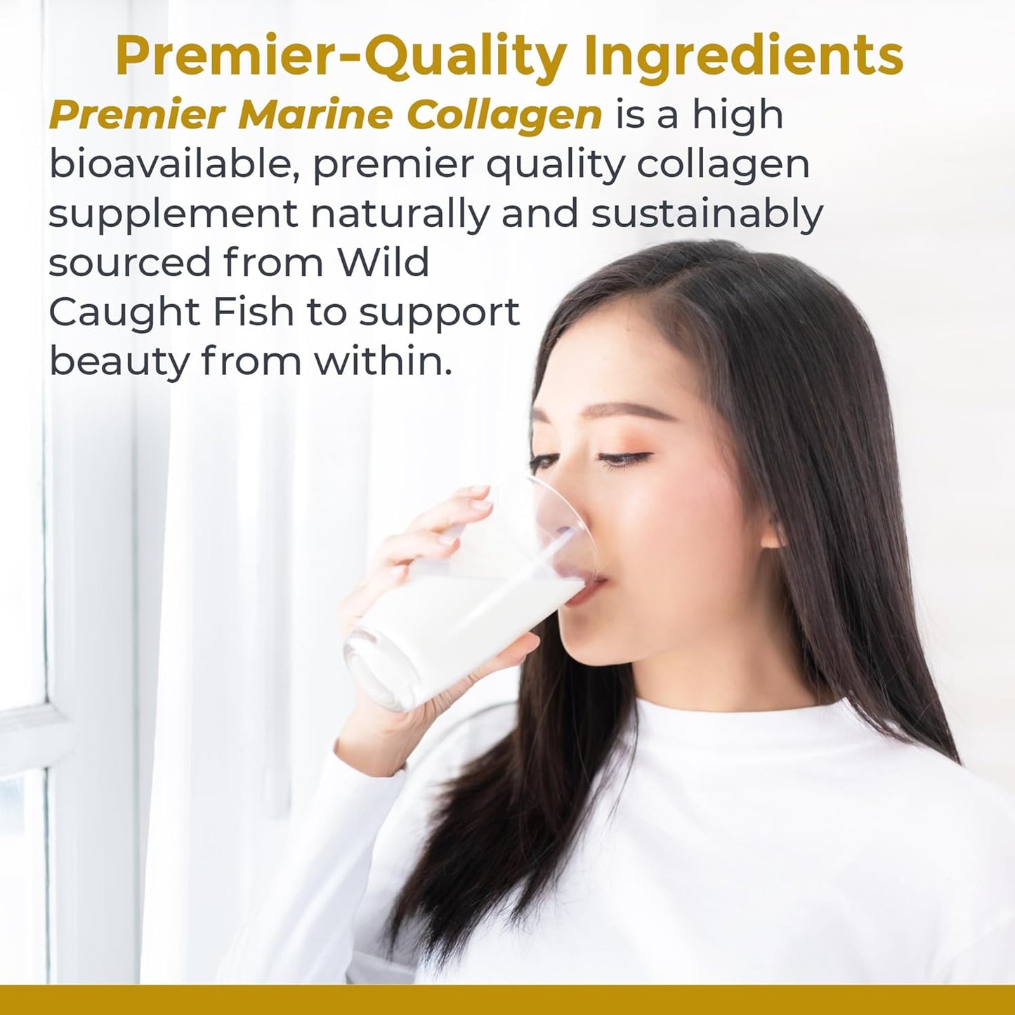 Premier Research Labs Marine Collagen - Marine Collagen Peptides, Hydrolyzed Marine Collagen Powder, Fish Collagen for Women and Men, 5g Collagen Per Serving for Skin, Joint, and Gut Health - 7 Oz