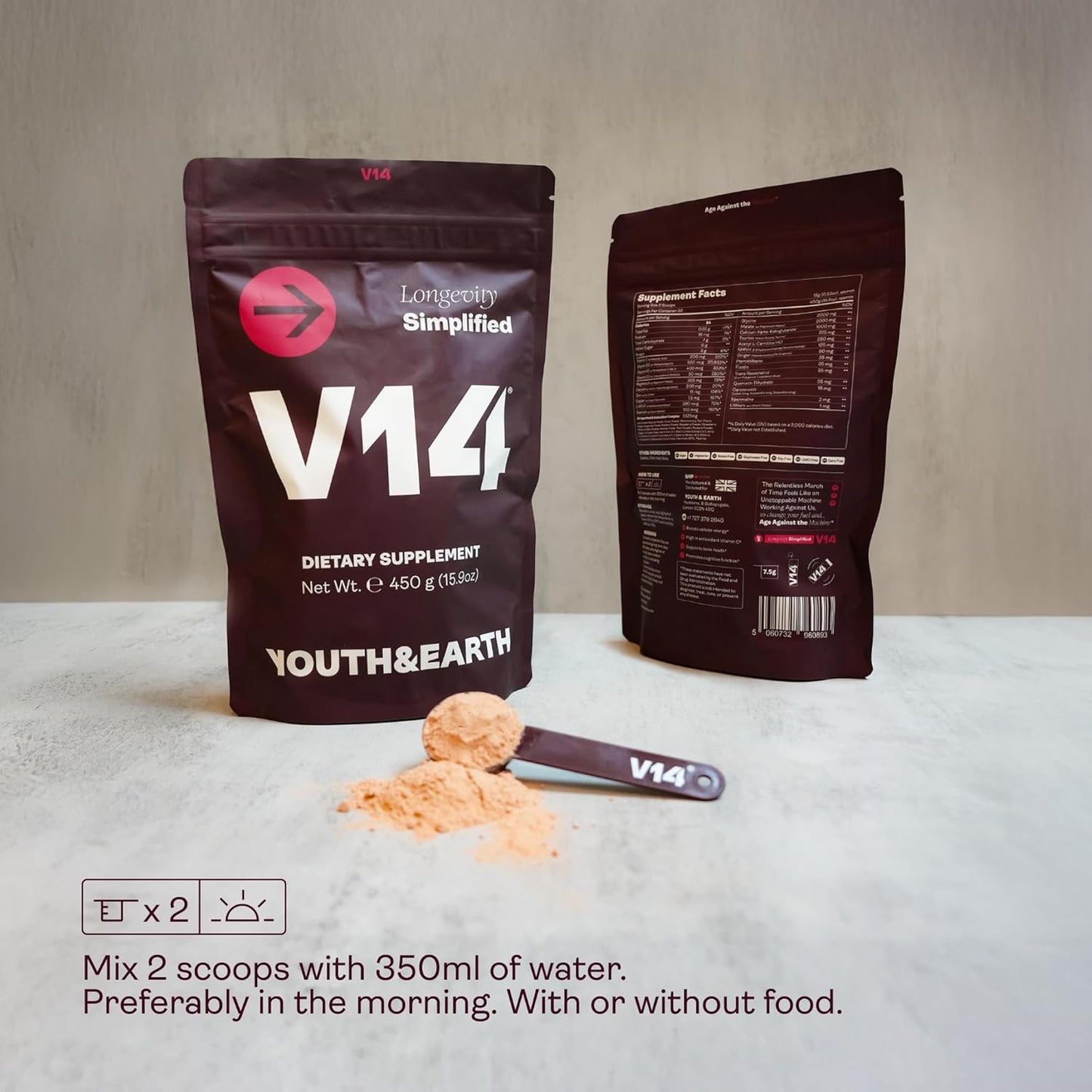 V14® Longevity Reds | 30 Servings Pouch | Premium Longevity Complex