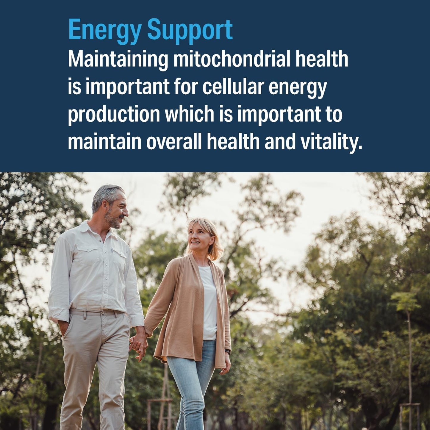 – Advanced Mitochondrial Formula Support Supplement, Healthy Aging, Repair, Energy Optimizer with CoQ10, PQQ, Alpha Lipoic Acid, Gluten Free, Vegan, Non GMO (60 Tablets)