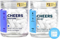 Cheers R&R Combo | Restore + Relief | Feel Better After Drinking & Support Your Liver | DHM, L-Cysteine, Milk Thistle, Ginger, White Willow Bark, Caffeine, L-Theanine | 12 Doses Each | Supplements