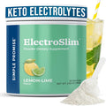 Simple Promise ElectroSlim - Sugar-Free Electrolyte Powder Hydration Support with Essential Electrolytes - No Sugar Formula for Daily Energy Balance - Lemon Lime Flavor