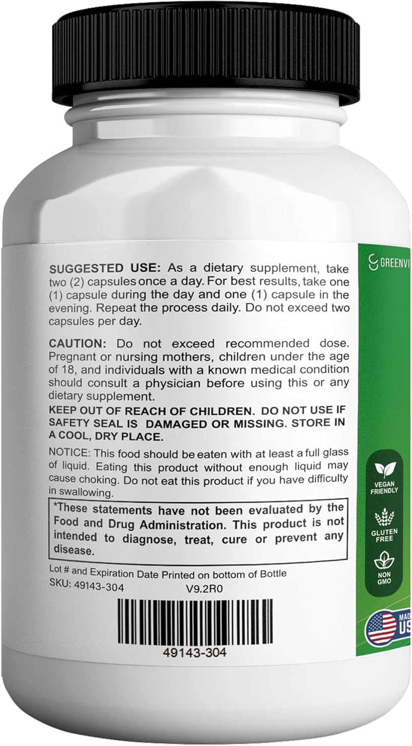 Flash Fast Max Supplement, 60 Capsules, All Natural Ingredients, Gluten Free, Non-GMO (1)