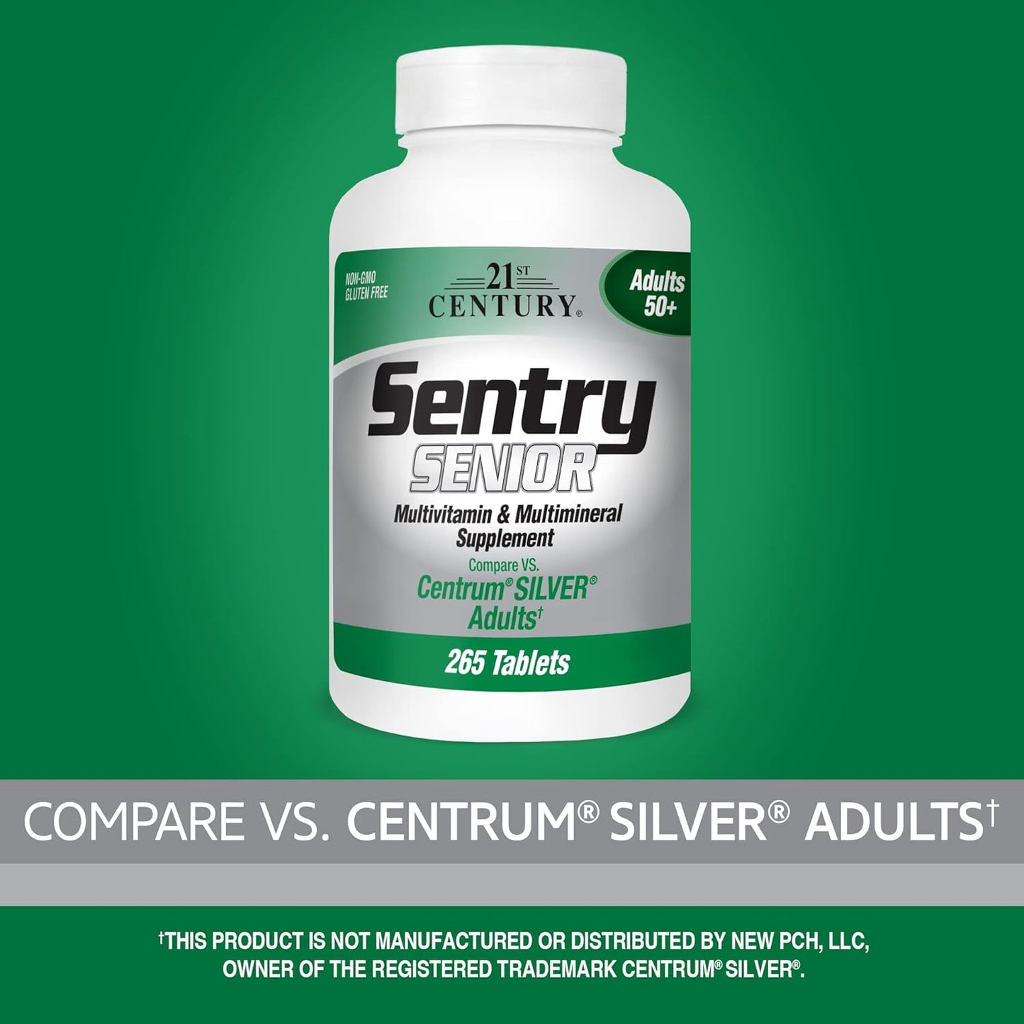 21st Century Sentry Senior Tablets, 265 Count (Pack of 2)