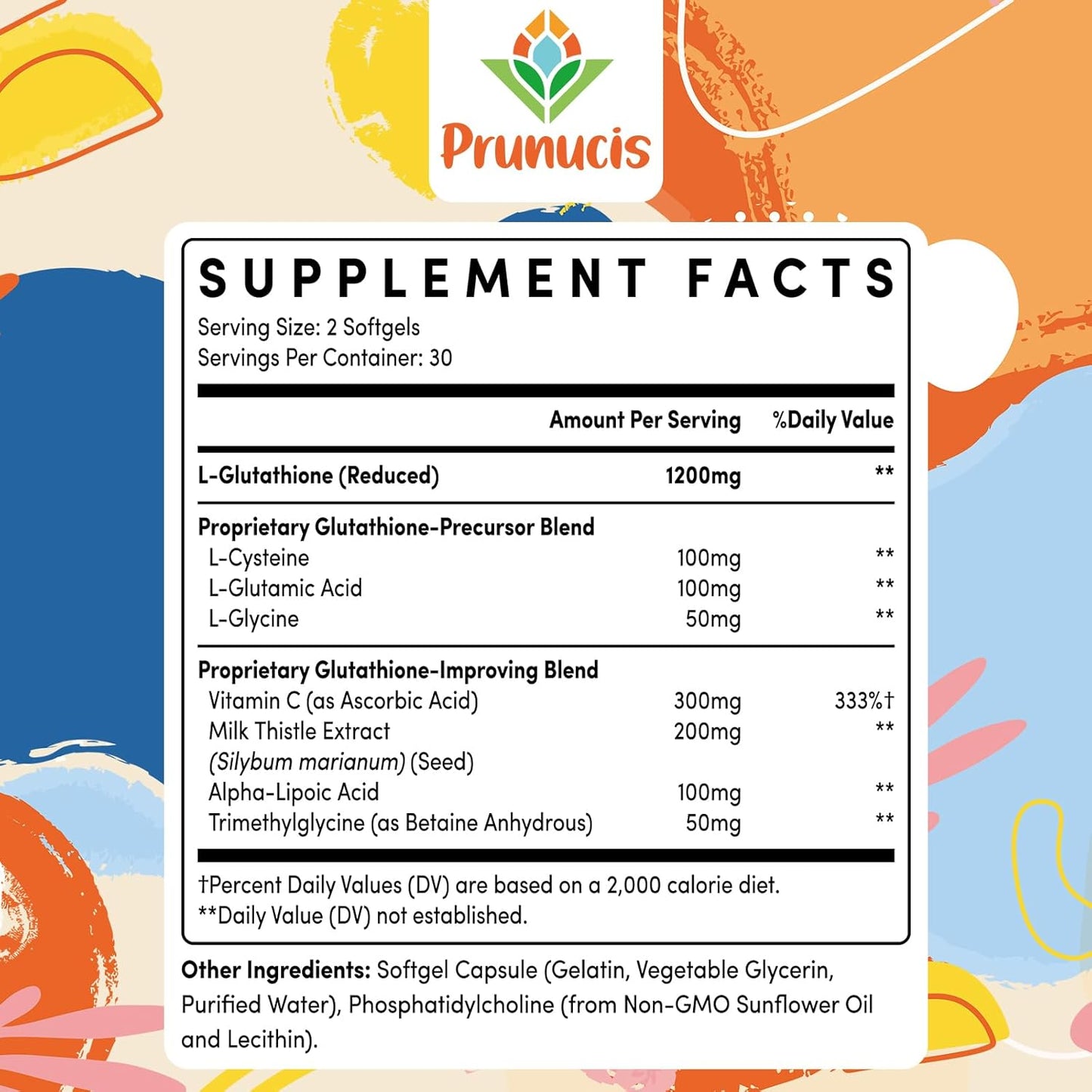2400MG Liposomal Glutathione, with Vitamin C, Milk Thistle & Alpha-Lipoic Acid, Master Antioxidants, Pure Reduced L-Glutathione - Immune System, Cell Repair, Energy, High Absorption, 240 Softgels