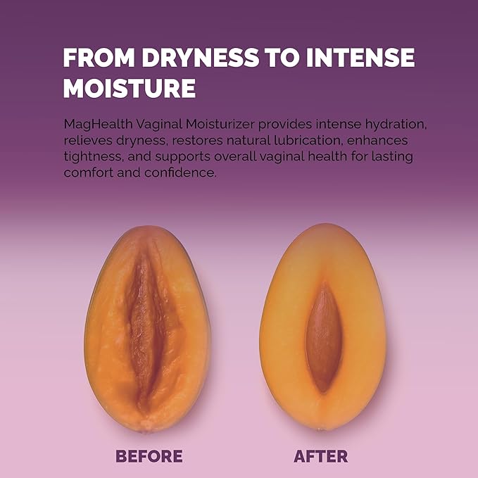 Vaginal Moisture Supplement for Women | Intimate Health Support Capsules with Kacip Fatimah, Manjakani & Slippery Elm | Promotes Comfort, Elasticity & pH Balance | 120 Vegan Capsules (60 Day Supply)