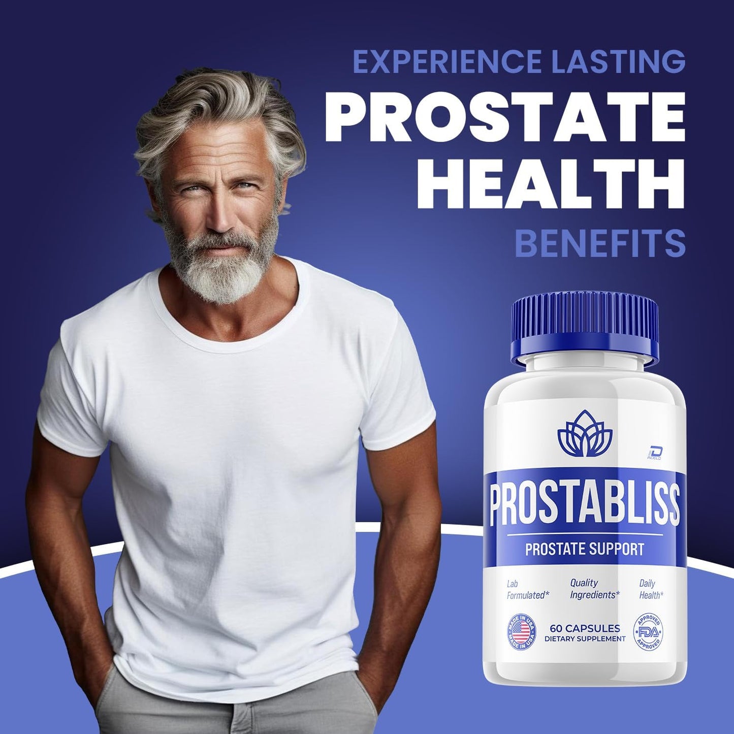 Prostabliss Supplement for Men – Prosta Bliss Pills Advanced Formula Supplements for Men Health Supplement, Reviews (3 Pack - 180 Capsules)