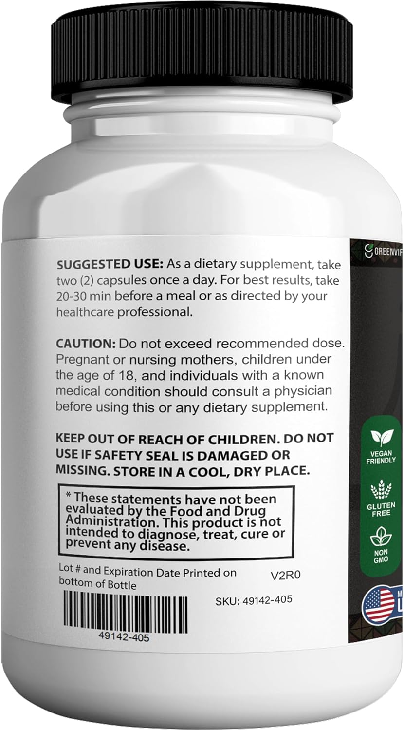 Primal Grow Pro Extra Strength Maca Root Complex, 1500mg, 60 Capsules, Vegan, Gluten Free, Non-GMO (3)