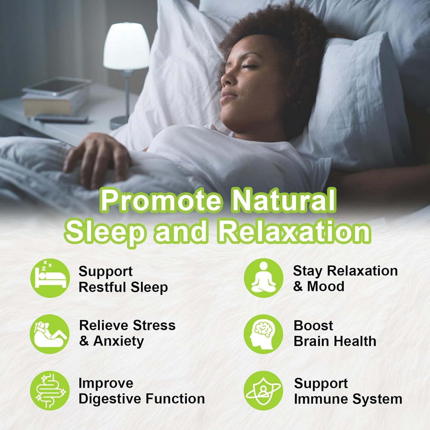 2 Pack Organic Valerian Root Gummies, Herbal Supplements for Calm & Relaxation, Natural Sleep Support for Adults & Kids, Melatonin Free, Vegan, Non-GMO, Gluten Free, Apple Flavor, 120 Count