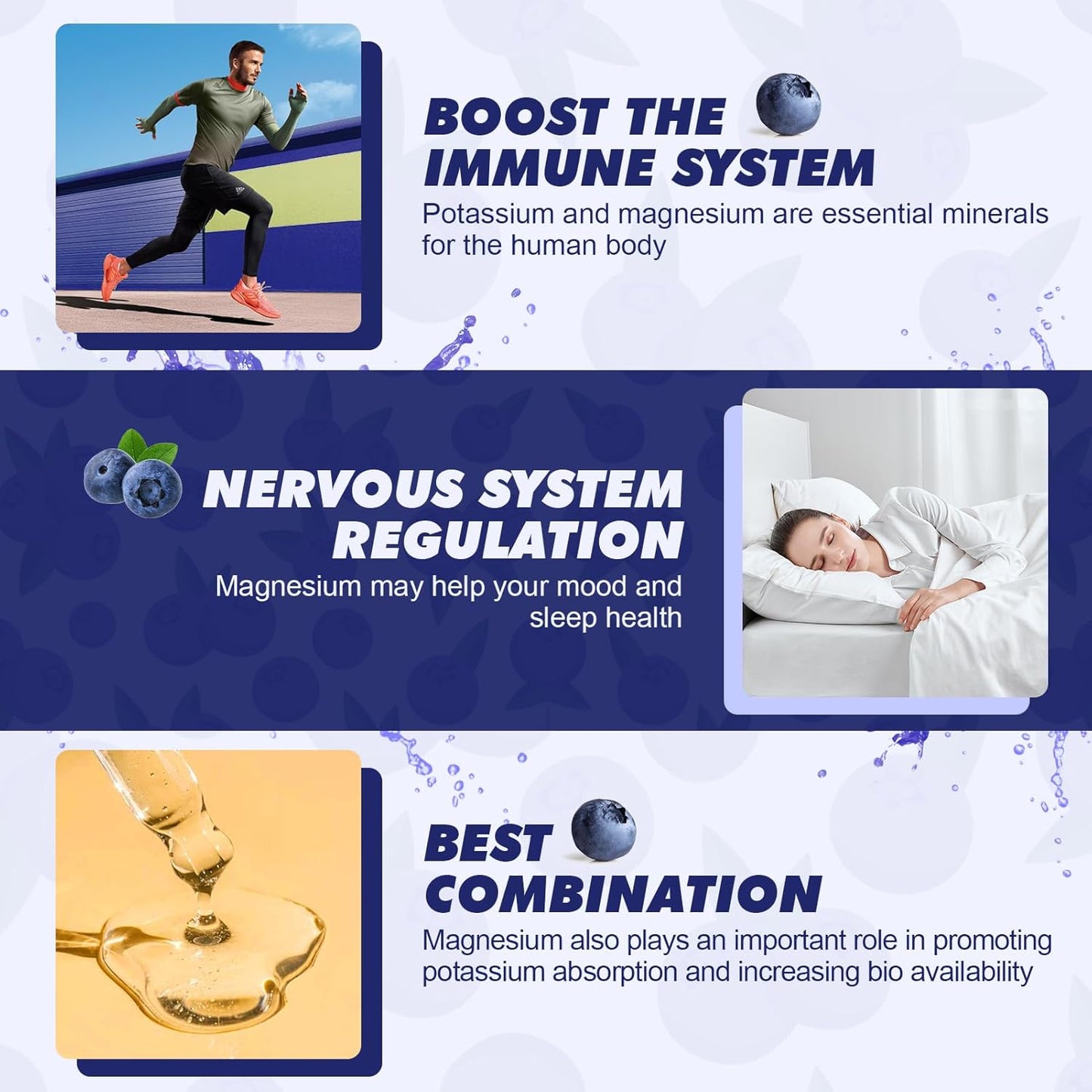 2 Pack Potassium Magnesium Supplement Liquid - High Absorption Calm Magnesium Complex & Potassium Plus Calcium, Vitamin D3, Zinc for Leg Cramps & Bone & Energy & Immune Support - 4 Fl oz