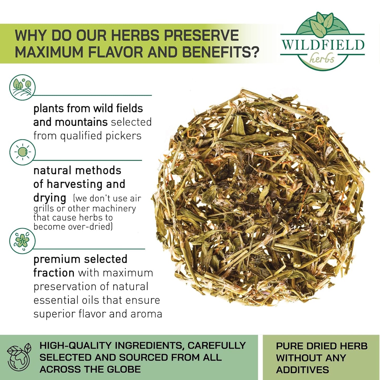 3.5 oz. Common Knotgrass Herbal Tea (Polygonum Aviculare) - 100g Pigweed Herb Tea