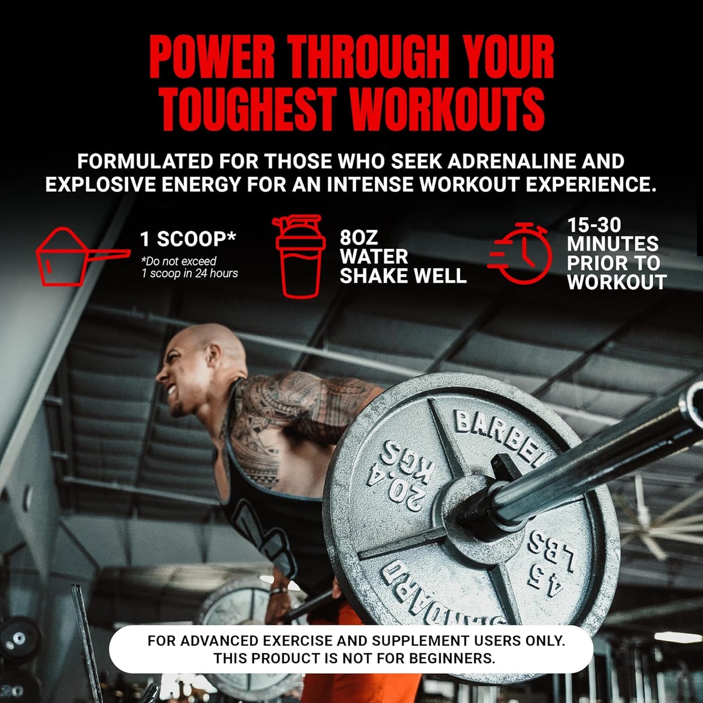 PROSUPPS Mr. Hyde Xtreme Pre Workout Powder with Creatine, Beta Alanine & Caffeine – Extreme Energy, Pumps, Focus & Performance - Fitness & Gym Supplements for Men & Women (Pixie Dust, 30 Servings)